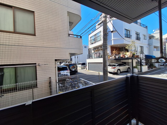 眺望　バルコニーからの景色です