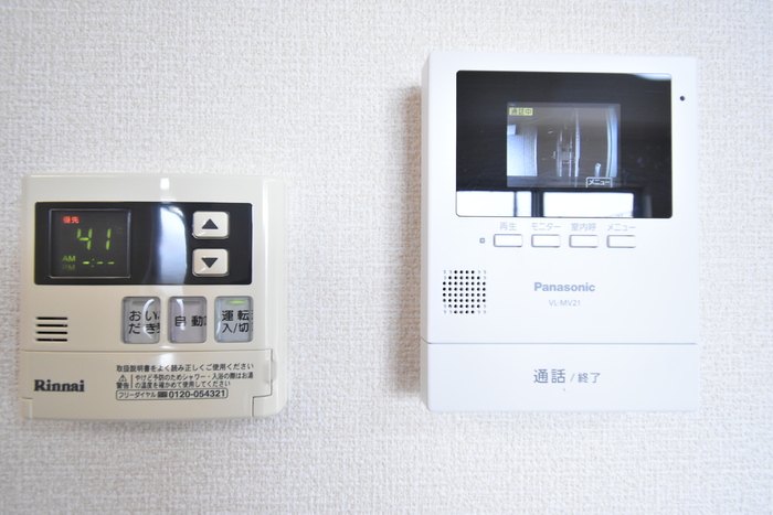 セキュリティ　給湯器リモコン　モニターホン