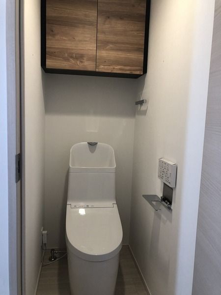 トイレ　ゆったりとした空間のトイレです