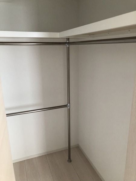 収納　たっぷりとした収納スペースです