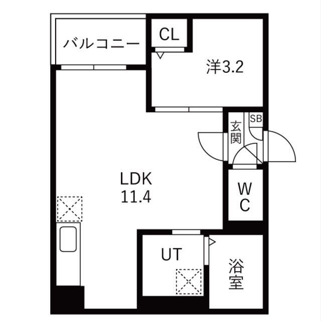 Jack unokiVの間取り写真