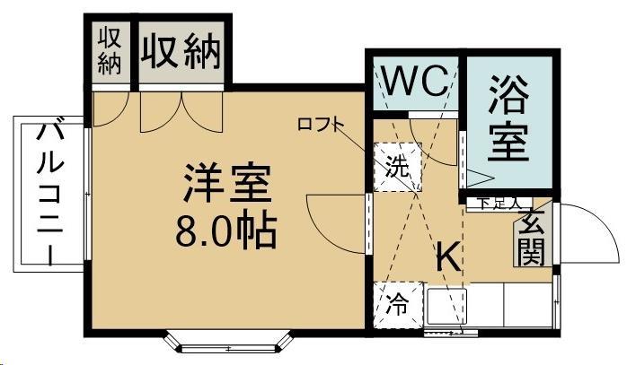ティエラ向陵の間取り写真