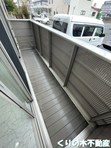 バルコニー　バルコニーがあります