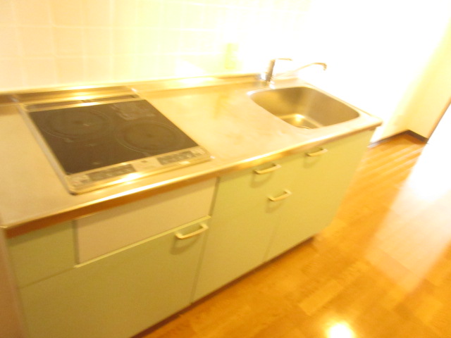 キッチン　2口IHコンロ付き