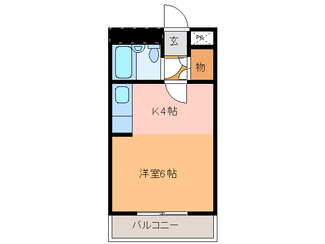 セントラル5の間取り