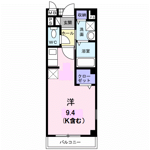 スプリングフィールズの間取り