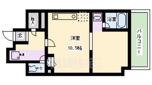 KDX堺筋本町レジデンスの間取り