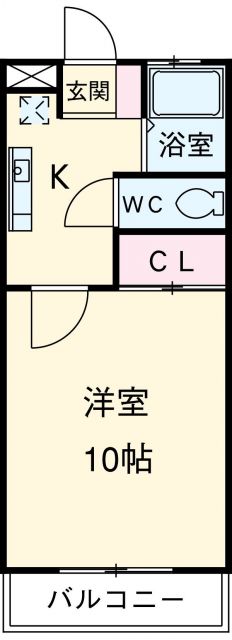 サンシティデンマークIIの間取り