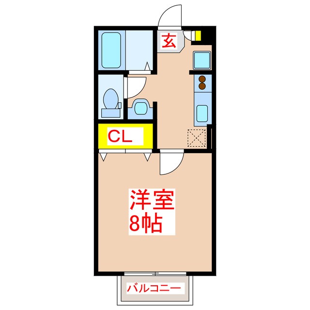 モナリエアルファーの間取り