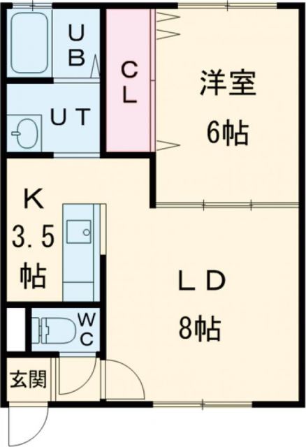 イル・ソーレ湯川の間取り