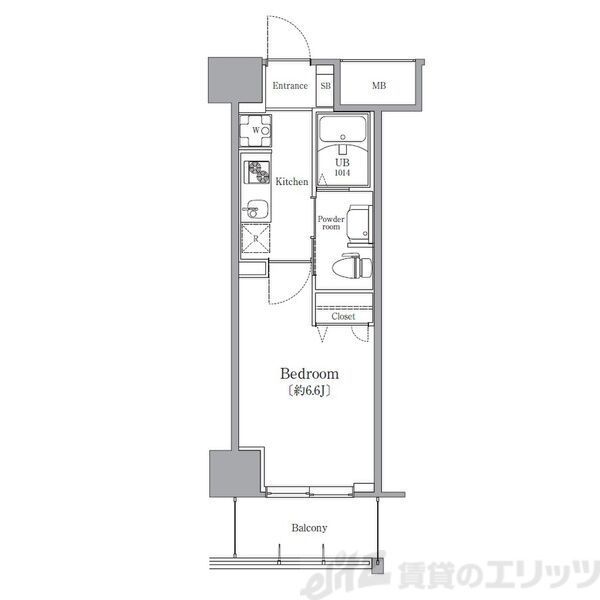 エルプレイス高槻古曽部の間取り