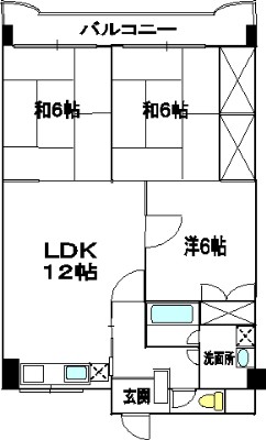 センチュリー２１の間取り