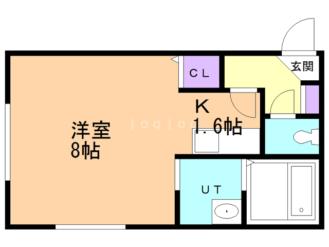 グランセ小樽富岡の間取り