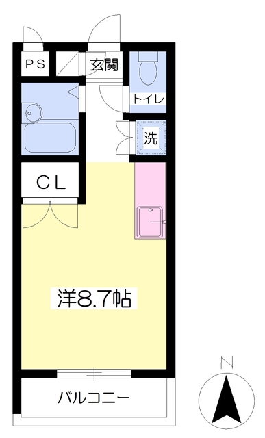 第７成田マンションの間取り