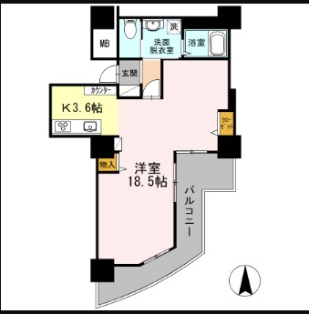 品川シーサイドビュータワーIIの間取り