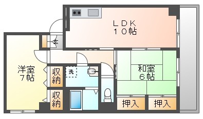 自然館の間取り