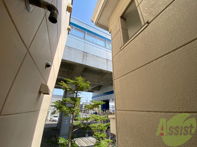 眺望　眺望です。建物はありますが風通しは良さそうです。