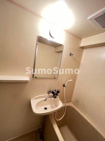 洗面設備　広い洗面スペース