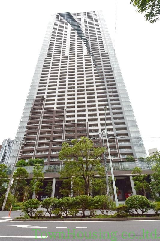 【中央区勝どきのマンションの建物外観】