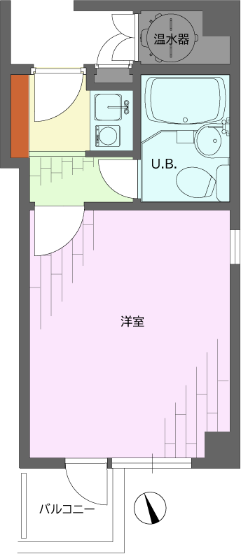 ライオンズマンション道玄坂の間取り