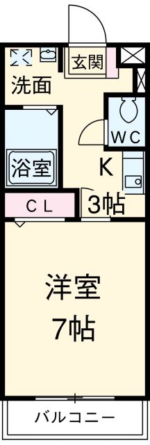 サンハイム新守山の間取り