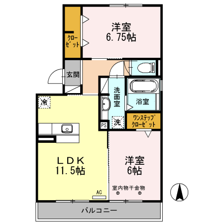 東五城ヒルズの間取り