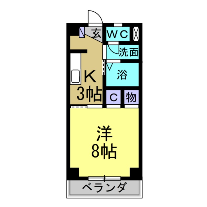 プリムヴェールの間取り