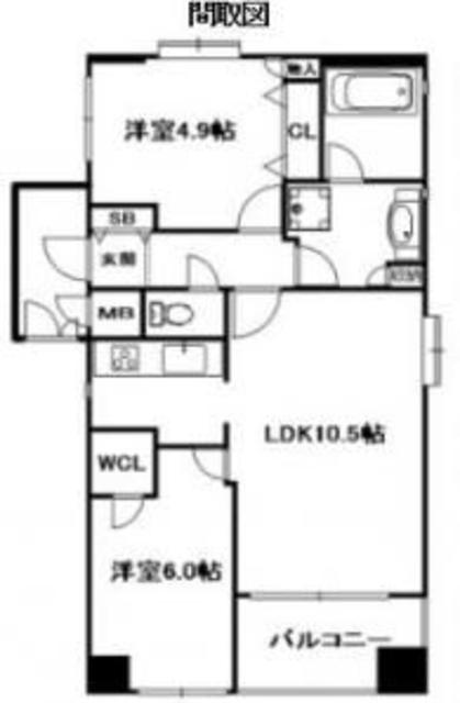 東急ドエルアルス・博多・古門戸町の間取り