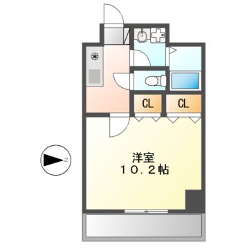 アルバ志賀本通の間取り