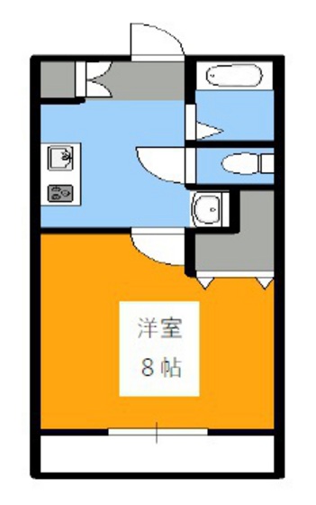 ベンハウス大元の間取り