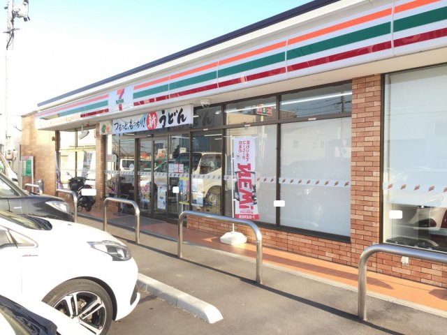 コンビニ　セブン－イレブン　岡山田中店（コンビニ）まで166m