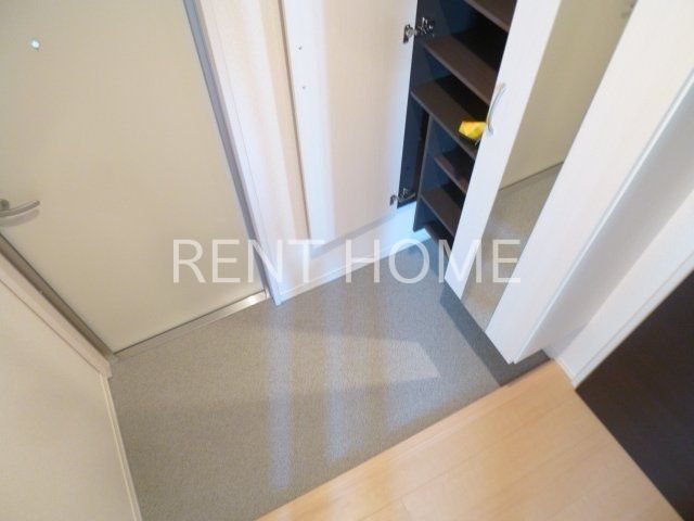 玄関　シューズボックス設置