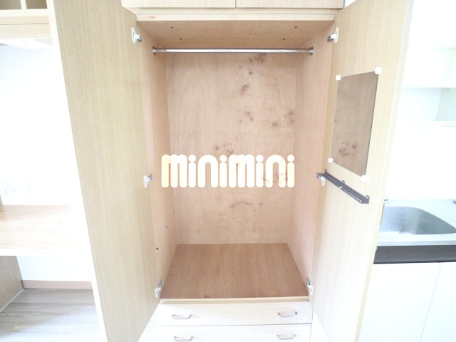 収納　クローゼットです