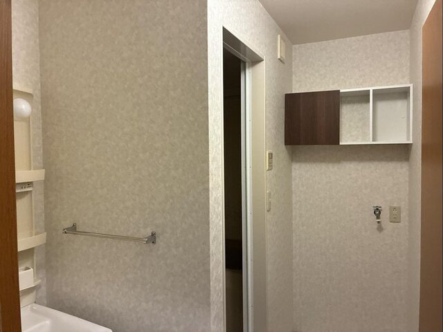 洗面設備　脱衣場
