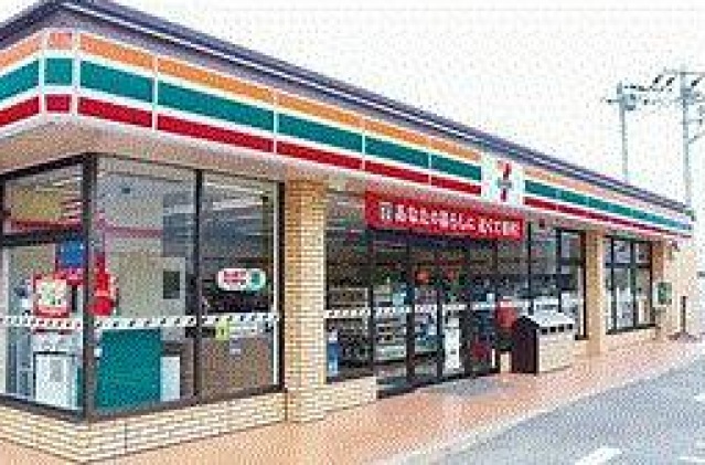 コンビニ　セブンイレブン岡山田中店（コンビニ）まで720m