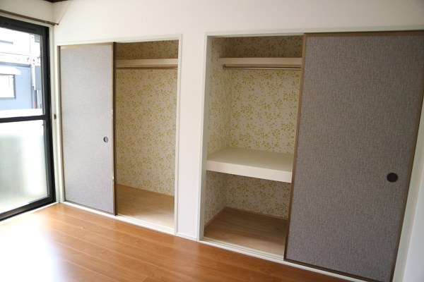 収納　クローゼット＆押入れ収納で大容量