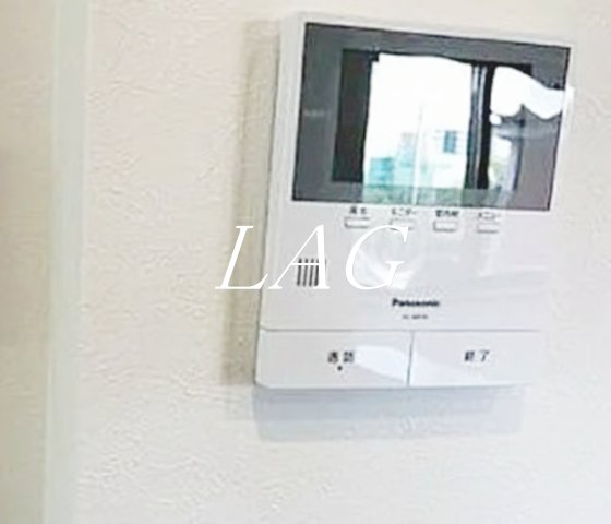 セキュリティ　モニター付きインターホンです。