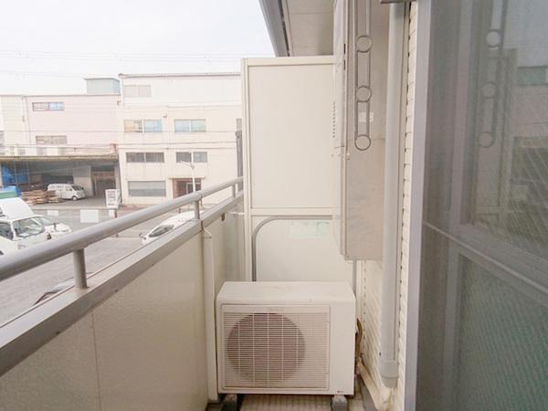 バルコニー　日当たり良好！