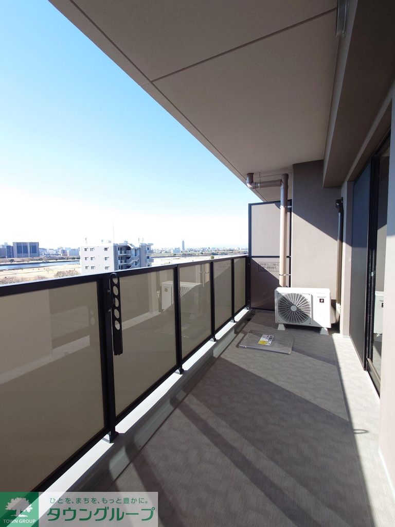 バルコニー　※南面バルコニーの場合