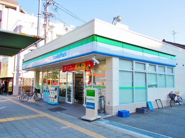 コンビニ　ファミリーマート MYS粉浜三丁目店（コンビニ）まで375m