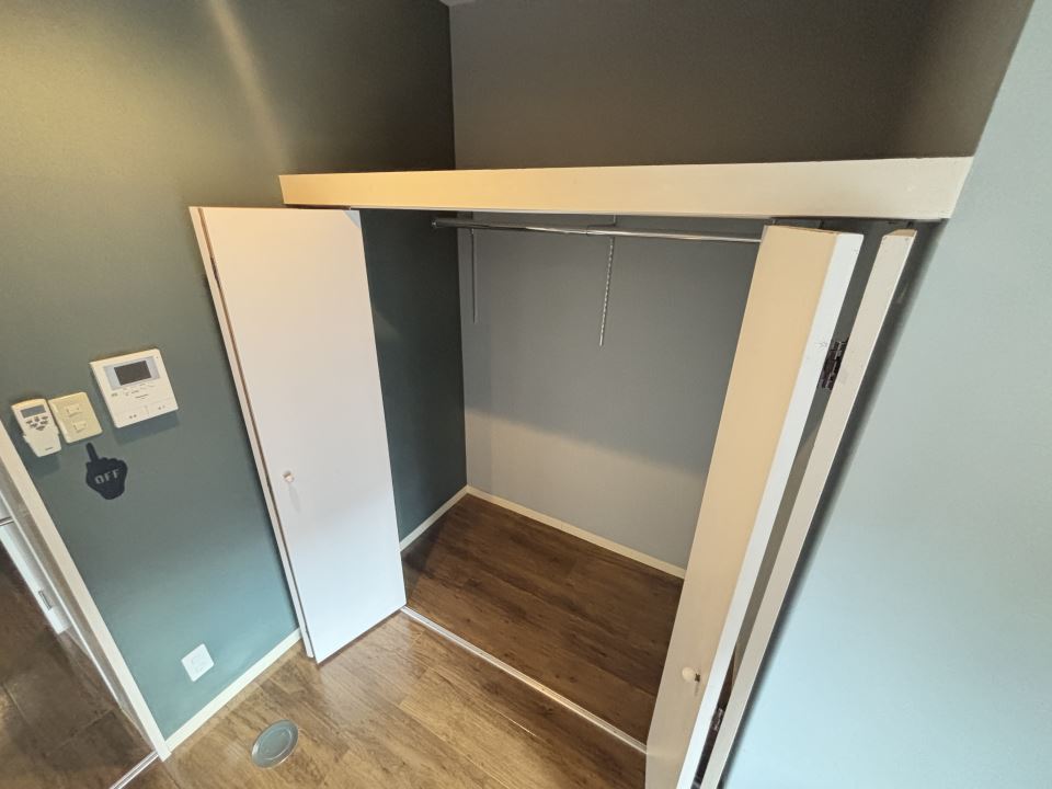 収納　２畳のキッチンです