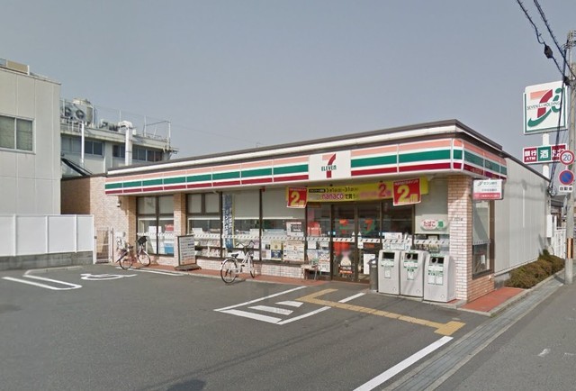 コンビニ　セブンイレブン　豊中千成町店（コンビニ）まで498m