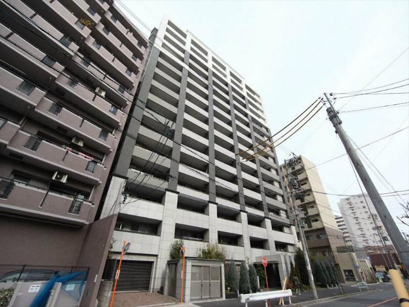 建物外観　外観　オートロック防犯カメラTVモニターホン宅配BOX完備