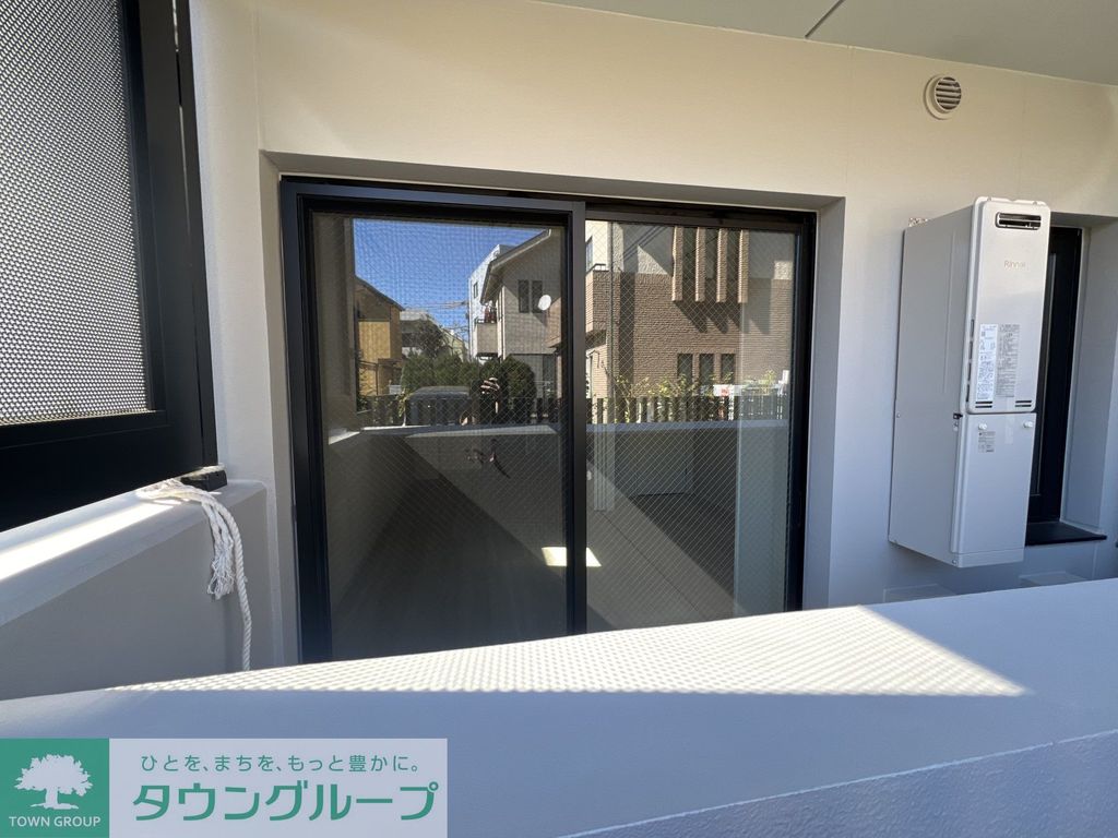 バルコニー　庭