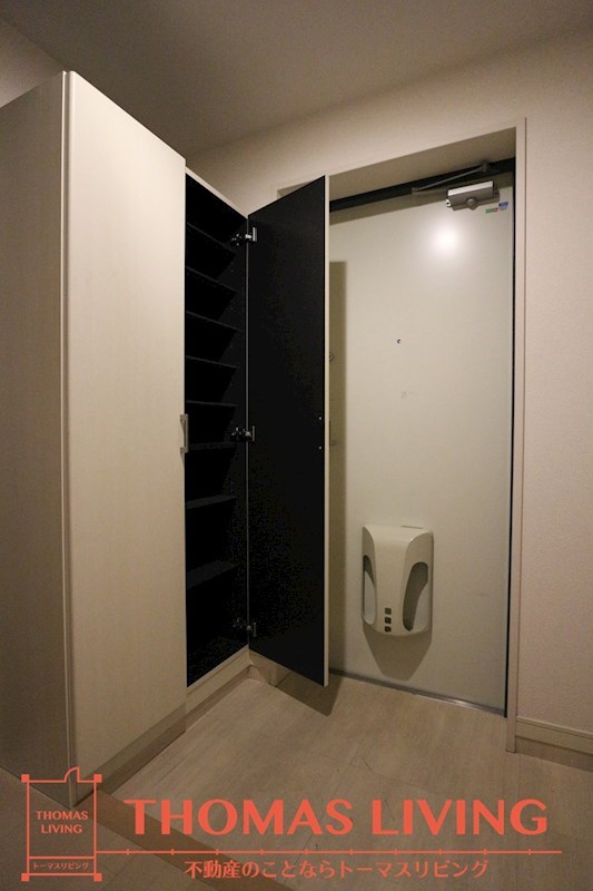 玄関　大容量のシューズボックス付きです。