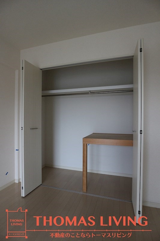 収納　大容量のクローゼットです。