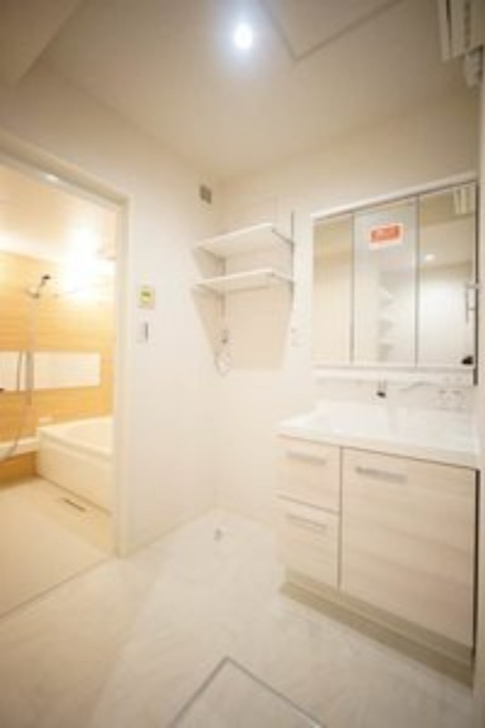 洗面設備　図面と現状に相違がある場合には現状を優先