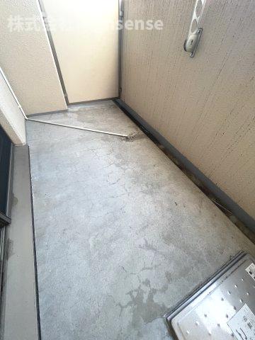 バルコニー　落ち着いた時間を過ごせるバルコニーです