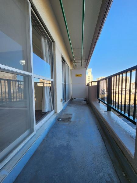 バルコニー　開放感あるバルコニーです