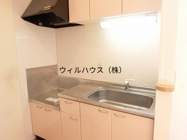 キッチン　ガスコンロ設置可！